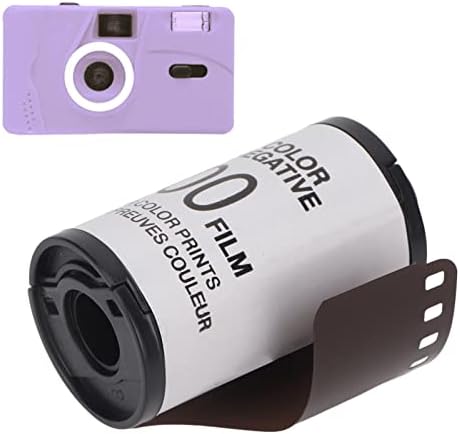 Filme colorido da câmera 8 folhas de papel fotográfico Câmera cor de papel fotográfica de papel de impressora fotográfica 35mm ISO200