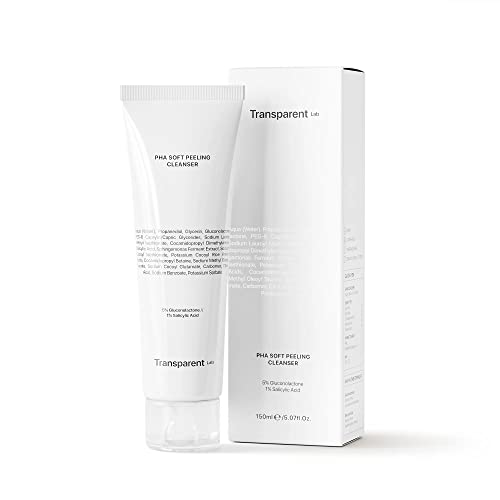 Cleanser de peeling da PHA - limpador de rosto com efeito de descasca