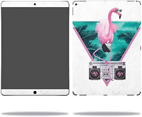 Mightyskins Skin Compatível com Apple iPad Pro - Miami Flamingo | Tampa protetora, durável e exclusiva do encomendamento