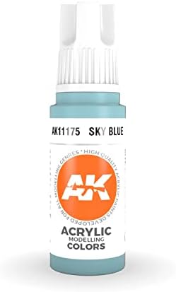 Ak interativo 3rd ger acrílico céu azul 17ml