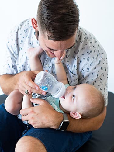 Joovy Boob Baby Garrafs feito de PPSU durável e de nível médico com tecnologia de ventilação de fluxo limpo para evitar colapso