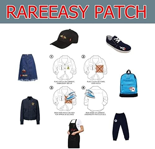 Rareasy Patch Mini Blue Snail Patches Adesivo Iron Sew On Bordoused Cartoon Logo Jackets Bags Hat jeans T-shirt Backpacks