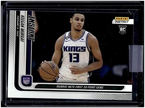 Keegan Murray RC 2022-23 Panini Instant /122 Rookie #106 Kings MT-MT+ NBA Basquete