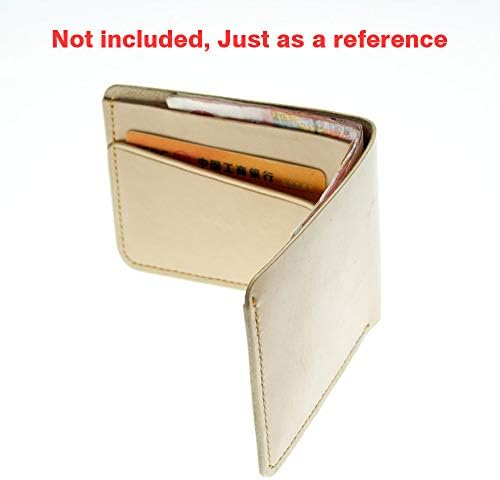 Modelo de carteira artesanal de couro wuta acrílico Ferramentas de corte transparente Modelo de conjunto de padrões para fácil