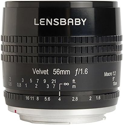 Lensbaby lb-v56bc Velvet 56 Lente para câmera EF Canon