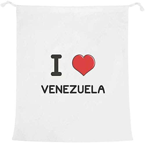 Azeeda 'eu amo a venezuela' lavanderia/lavagem/armazenamento