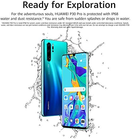 Huawei P30 Pro SOM-SIM VOG-L09 8GB RAM + 128 GB de fábrica desbloqueada 4G/LTE Smartphone-Versão Internacional