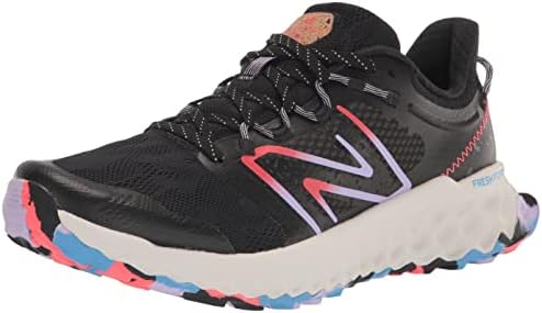 New Balance Fresh Fresh Foam Garoe V1 TRAILHA TRABALHA, BLACK/CYBER LILAC, 9