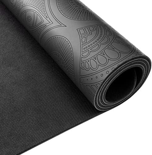 Clever Yoga Premium Floor Tapete para Yoga - Mat de ioga que não desliza mais segura - Mate de ioga ecológico adequado