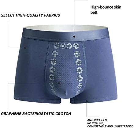 BMISEGM Boxers boxers Roupa de roupa íntima Energia Roupa íntima Men Calça Men Wants Lasting Male Growth & Hip Hop