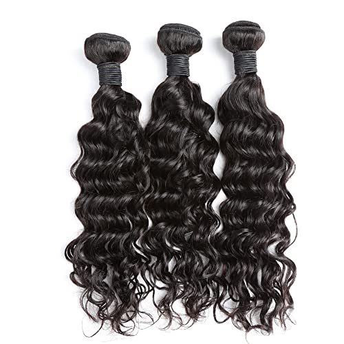 Greatremy Grau 10A Liew Curly Curly Brasil Human Hair Extension 3 Facos Cabelos virgens não processados ​​22 24 26