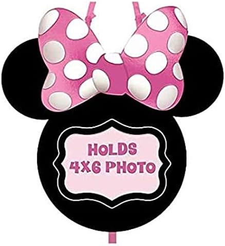 Minnie Mouse Party Hats Paper Cone | 8 ct