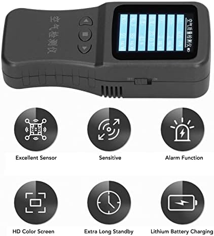 7 em 1, o detector de poluição do ar monitoram a temperatura portátil PM2.5 PM1