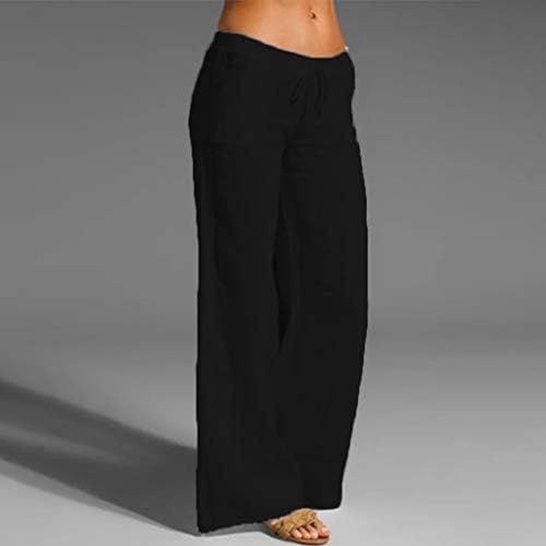 FUMOOD LINHEN BOHO PANT PARA MULHERES PETITE PAR