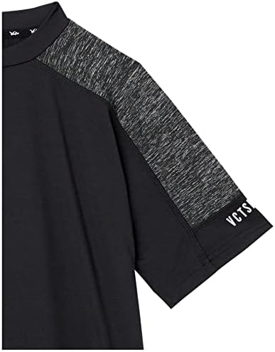 Victus Sports Boys 'Victus Youth Rex Performance Desempenho curto Tee Black