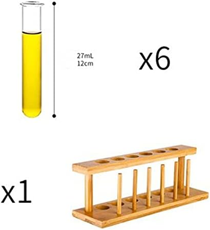 CuJux 6 PCs TESTE TUBO COBLATATION RACK RACK BAR