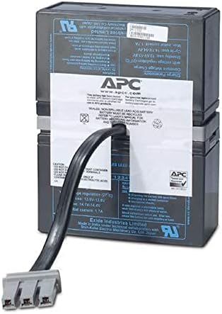 Cartucho de bateria de substituição da APC UPS 33, carvão vegetal