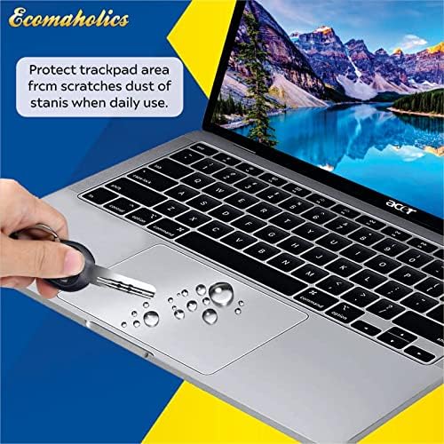 Capa do protetor de toque de laptop do Ecomaholics para Toshiba CB30 -B3122 Chromebook - laptop de 13,3 polegadas, track