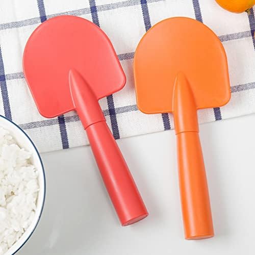 Luxshiny japonês ramen silicone cozinheira espátula 2pcs arroz paddle não bastão arroz colher colher spade forma de arroz para