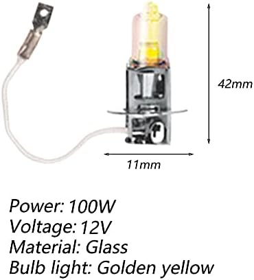 Fansipro Hermetic Halogen Bulb, kits de acessórios na loja Bycicle; Forno de micro-ondas; Indústria; Gabinete de desinfecção, 42x11,