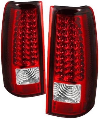 SPYDER AUTO ALT-ON-CS03-LED-RC CHEVY Silverado 1500/2500/3500 e GMC SIERRA 1500/2500/3500 LIGHT RED/LED LED, Média