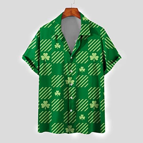 Camiseta do dia de St Patricks mens ou moletom irlandês da mulher casual colar