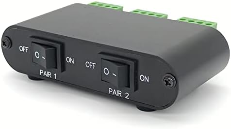 N/A Caixa de comutador de alto-falante estéreo de áudio bidirecional, Combiner Multi Zone A B Switch Distribution Controller Box