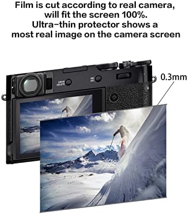 Rieibi Fuji XT5 Protetor de tela, 0,25mm 9h de tela de tela de dureza Protetor de tela para câmera Fujifilm X-T5,