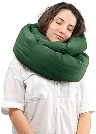 Travesseiro infinito de Huzi - Viagem em casa Soluzes de pescoço macio suporta sono