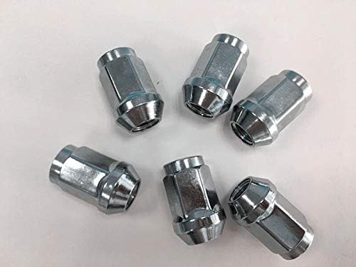 NB-AERO 20PCS Chrome 14mm x 1,50 porcas de pinça de rodas FIT 2007 GMC Sierra 2500 HD pode se encaixar nas jantes OEM, o comprador