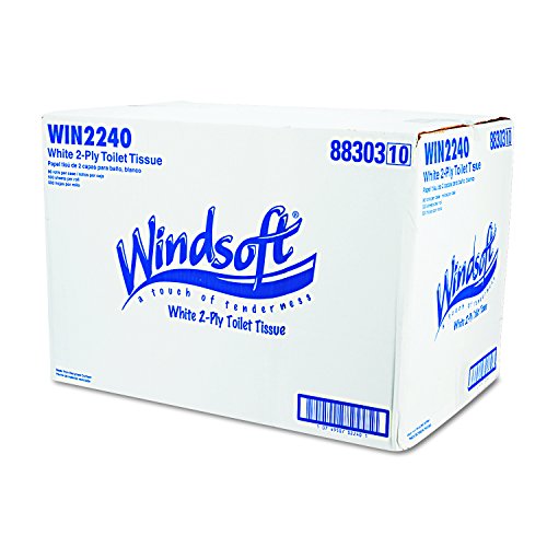 Windsoft 2240 Rolo único TODO PREMIUM DO BAIO PREMIUM, 500 folhas por rolo