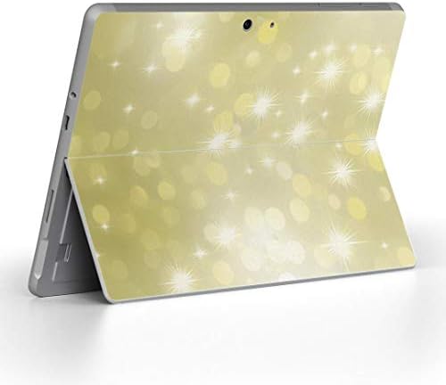 capa de decalque igsticker para o Microsoft Surface Go/Go 2 Ultra Thin Protetive Body Skins 002166 Glitter Gold