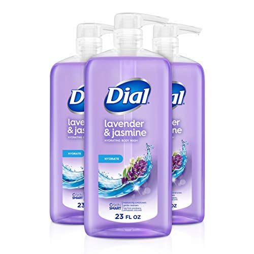 Lavagem corporal de discagem, calma e acalma Lavender & Jasmine Scent, 23 fl oz, pacote de 3