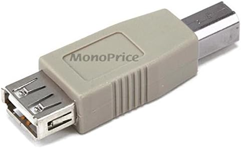 Monoprice USB 2.0 Um adaptador masculino feminino/b