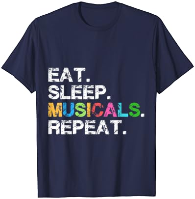 Presente de camiseta musical - teatro de teatro de vida do teatro engraçado