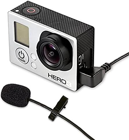 Microfones MXL MM-165GP Lavalier para câmeras GoPro