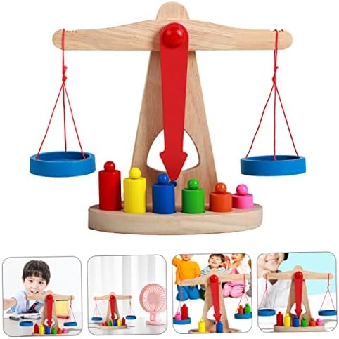 Toyvian 1 definido balança escala infantil bolsa de ferramentas infantil playsets eletrônicos para crianças ensino em escala de