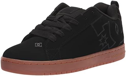 DC Court Men's Court Graffik Casual Low Top Skate Shoe Sneaker