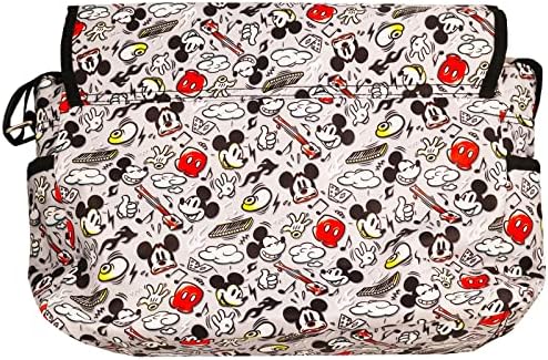 Beach Kids Mickey Mouse Frelaper Bag Purse - Pacote com bolsa de fraldas Mickey, canetas Mickey Mouse, adesivos, mais | Mickey Frelaper