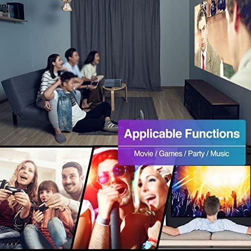 ZGJHFF Projector doméstico Airplay Alto brilho Full 1080p Android 9.0 System Freeshipping Home Theater Projector