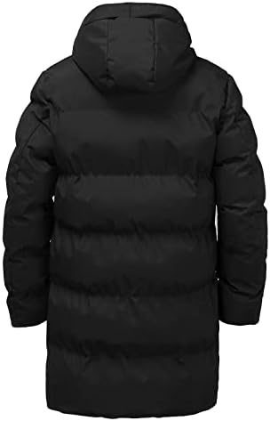 Jaquetas para homens para homens acolchoados Jaquetas de Puffer Winter WhiM quente