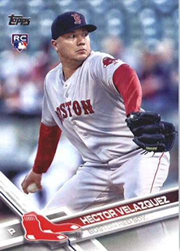 2017 Topps Atualização US243 Hector Velazquez RC Rookie Boston Red Sox