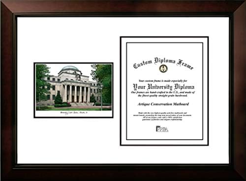 Imagens do campus SC995LV Universidade da Carolina do Sul 11W x 14h Legacy Scholar Diploma Frame, 14 h