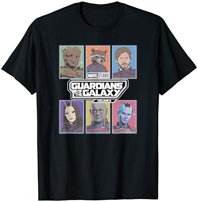 Marvel Guardiões da Galaxia vol. 3 camisetas de cartões de negociação retrô