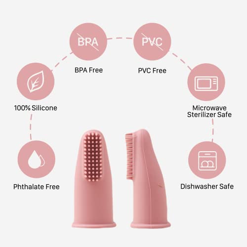 Chippi & Co Baby Silicone Deding Toothbrush BPA Cuidado odontológico gratuito para recém -nascido bebê menino 0 3 6 Toy de desenvolvimento