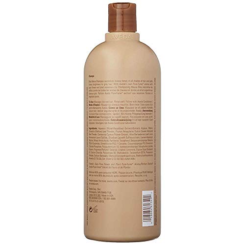 Aveda Blue Malva Color Shampoo 33,8 oz com Tubo de Bombas e Condicionador 8,5 oz