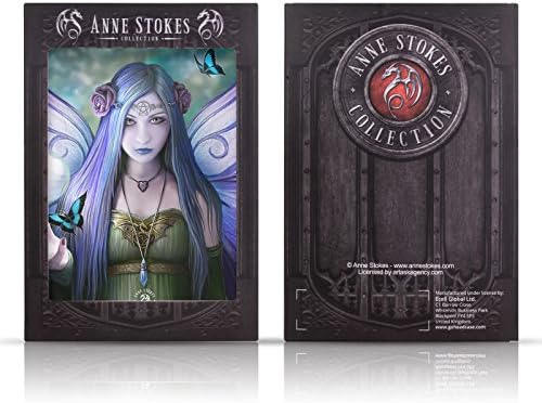 Projetos de capa principal licenciados oficialmente Anne Stokes Eternal Bond Fantasy 2 Leather Livro da carteira de capa compatível