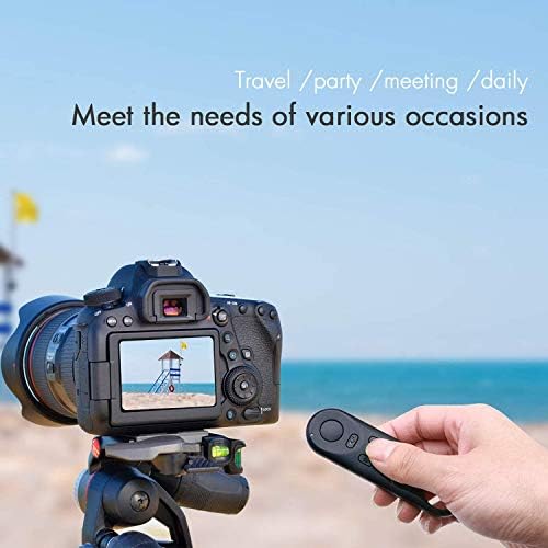 BR-E1 Bluetooth Pholsy Camera Remote Control Compatível com Canon R6 II, R7, R10, R3, R5C, R6, RP, 90d, 200d, 200dii, 250d, 6dii,