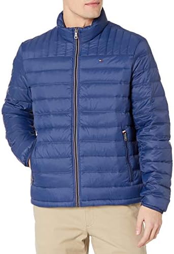 Tommy Hilfiger Men's Real Down Down Isolable Packable Puffer Jacket