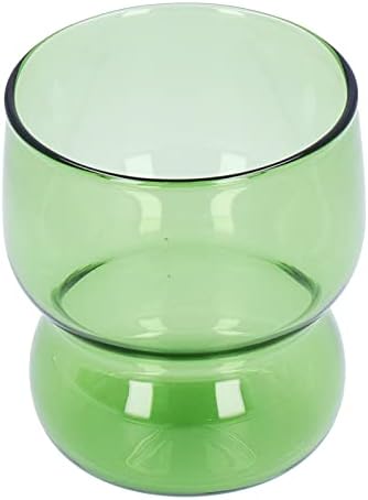 Xícara de vidro, 350 ml resistente ao calor Borossilicate Caneca de caneca de água bebendo copo de copo de copo
